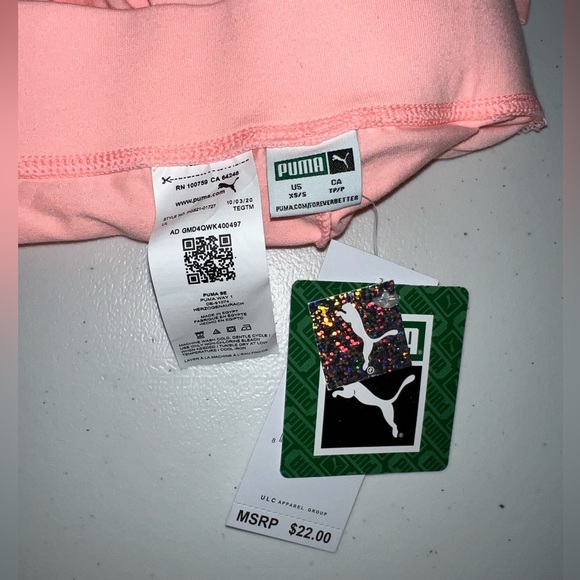 Puma Crop Leggings Sz XS/S - Picture 3 of 5